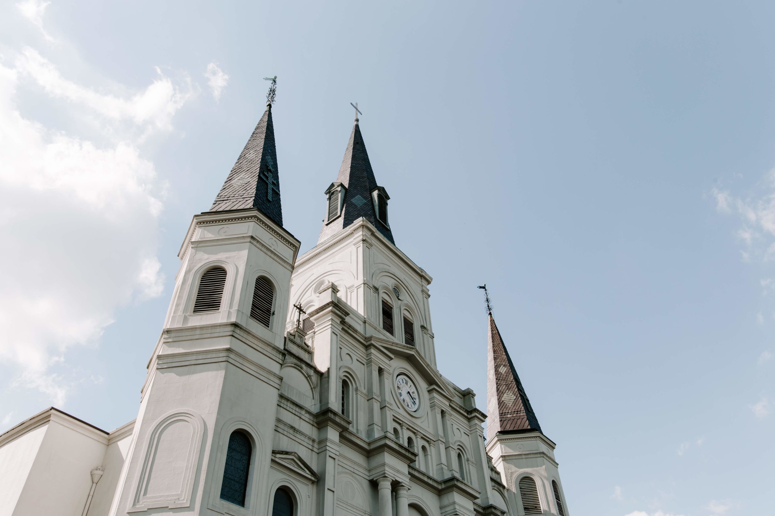 Jackson Cathedral in Jackson Square in New Orleans
