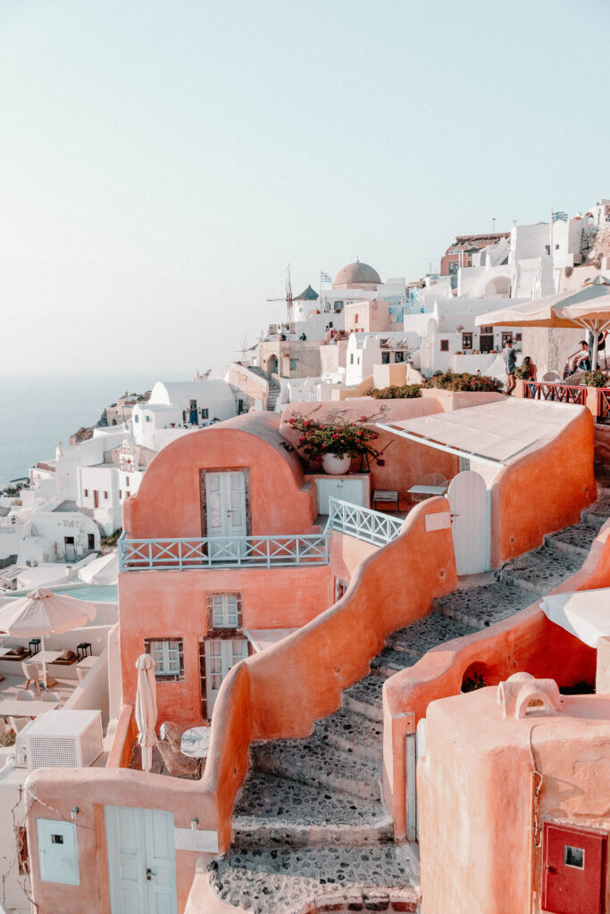 Greek Islands elopement locations for all day destination wedding 